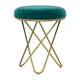 thumbnail image 3 of Taburete de tocador Soledad para dormitorio multifuncional Verde, 3 of 10