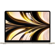 Restored Apple MacBook Air (2022) - Apple M2 - 8 CPU/8 GPU - 8GB RAM, 256GB SSD - Starlight (MLY13LL/A)