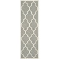 thumbnail image 5 of SAFAVIEH Dhurrie Toby Geometric Moroccan Wool Area Rug, Grey/Ivory, 6' x 6' Round, 5 of 9