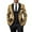 Gold, variant on HOOMEUMY Men's Blazers Fashion Sparkle Blazers Sequin Long Sleeve Suit Jacket Sport Coats for Wedding Party (Silver,L）