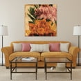 thumbnail image 4 of Empire Art Direct Vibrant Floral 1 Frameless Free Floating Tempered Glass Panel Graphic Wall Art, 40" x 40" x 0.2", Ready to Hang, 4 of 9