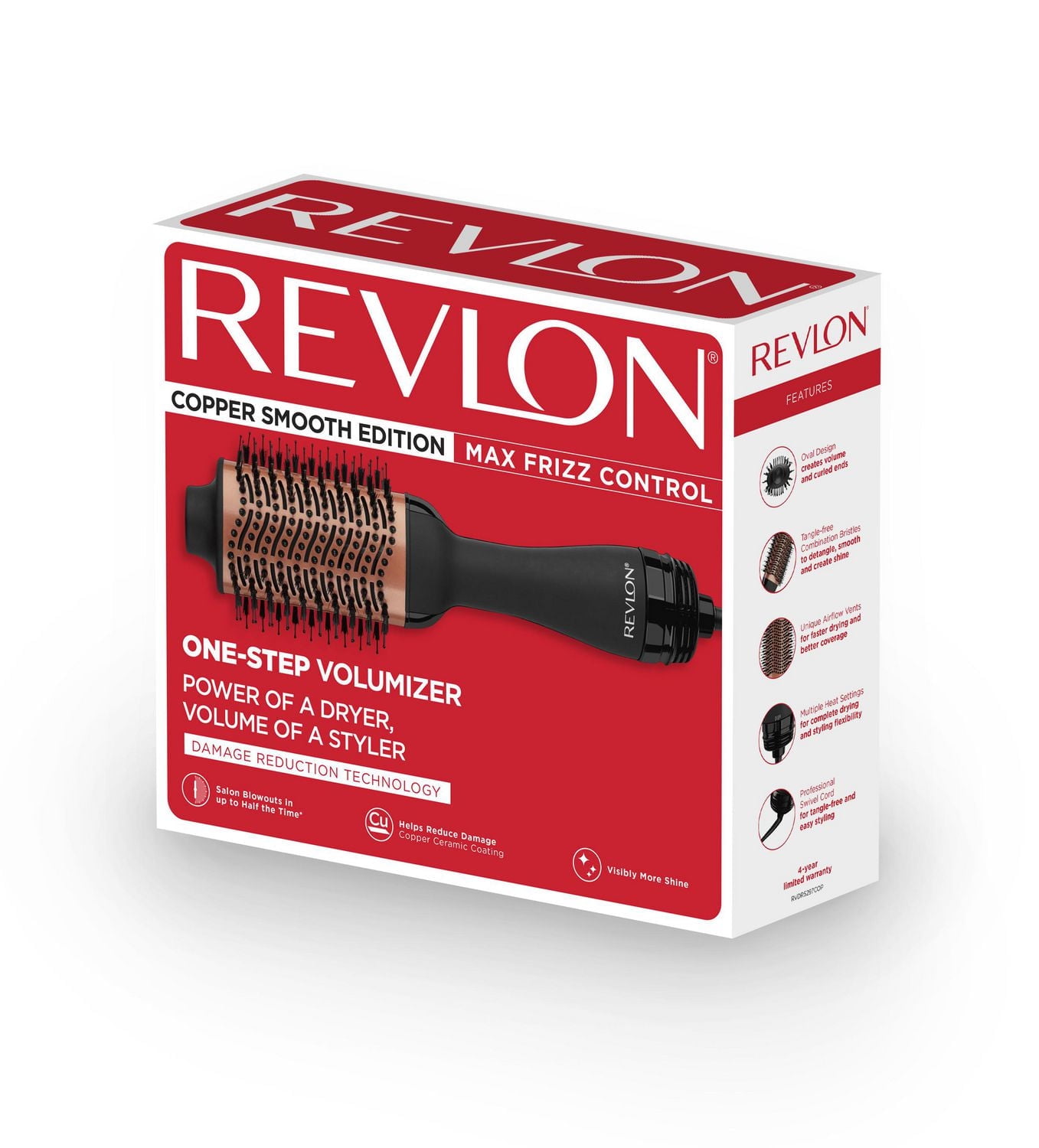 Revlon Salon One-Step Hair Dryer and Volumizer, Power of a dryer, volume of a styler