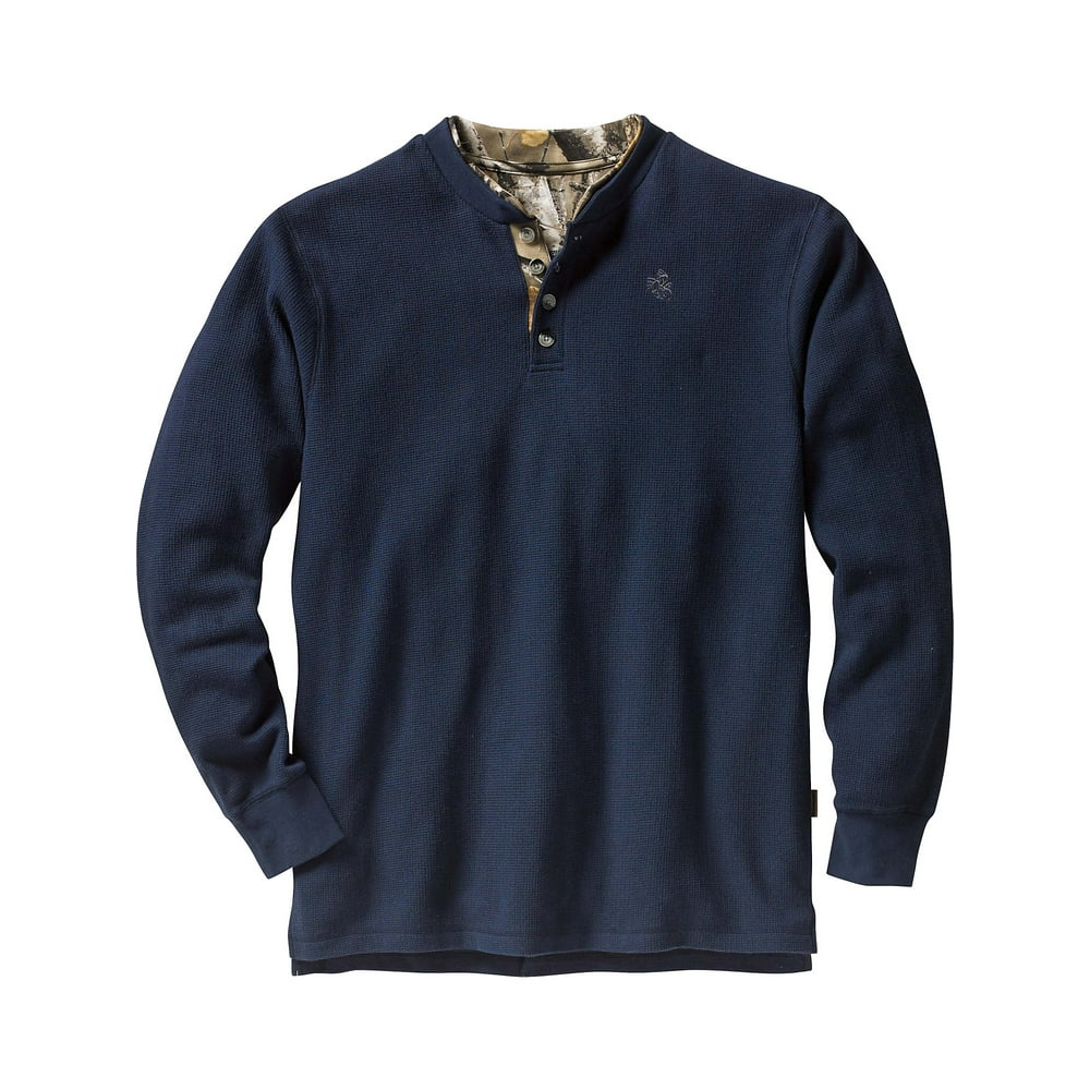 Legendary Whitetails Men's Summit Double Collar Henley Shirt