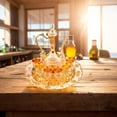 thumbnail image 6 of Vintage Turkish Tea Set: Exquisite Turkish Coffee Cup Set Including Metal Teapot, 6 Cups & Tea Tray for Home Decor Birthday Christmas Wedding Restaurant Hotel (A3), 6 of 8