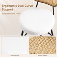 thumbnail image 4 of Counter Stool With Rattan Back, 4 of 6