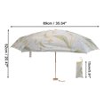 thumbnail image 3 of Unique Bargains 1 Pcs Compact Umbrella Ultraviolet Protection Umbrella Yellow, 3 of 5