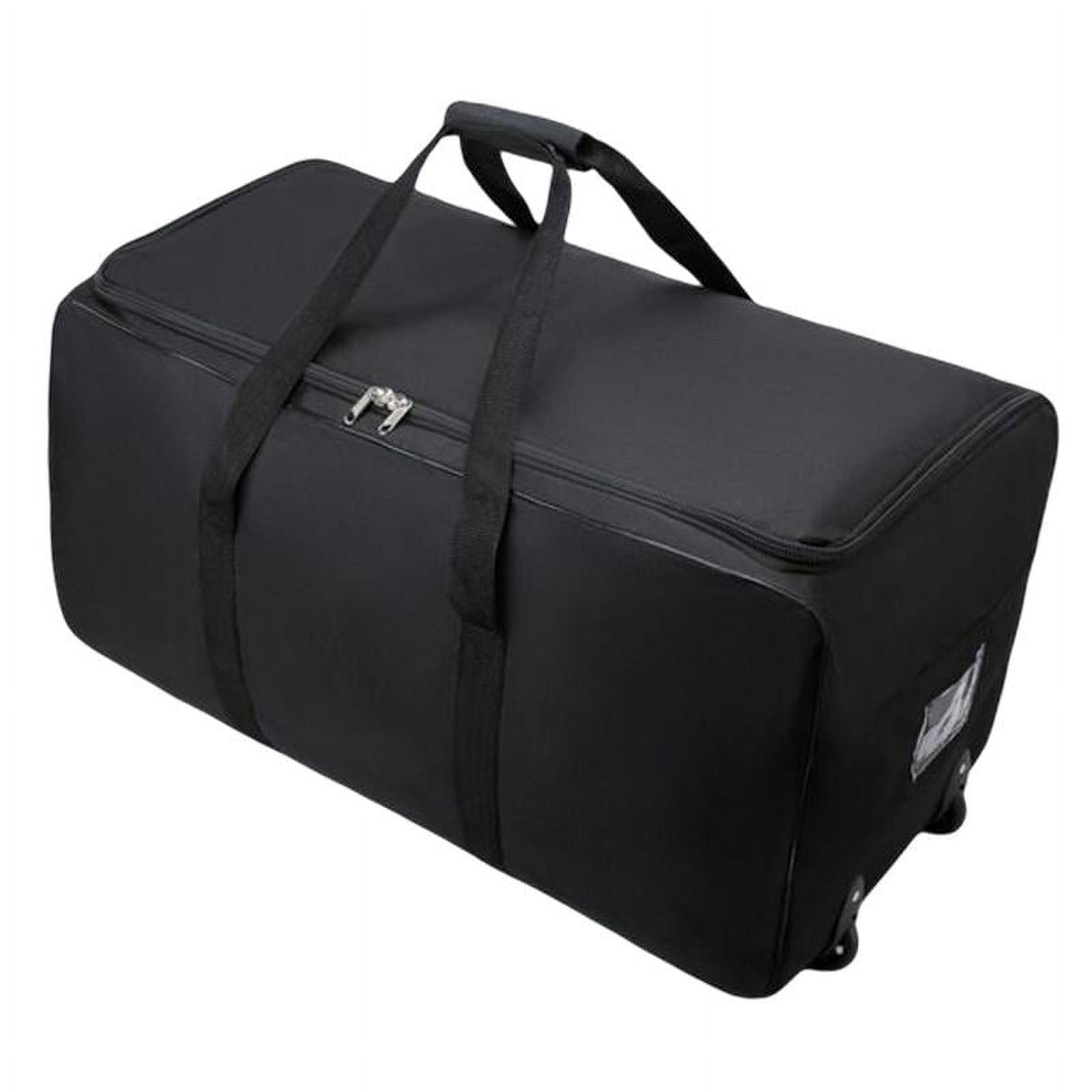 Rolling Duffle Bag with Wheel with Zipper Sturdy for Comforters Cloakroom Holiday