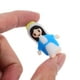 thumbnail image 4 of KAKOWELY 10 minifiguras de la Virgen María, recuerdos para fiestas religiosas, regalos de bautismo, rellenos de huevos de Pascua, lindas figuras de la Virgen María para decoraciones cristianas., 4 of 5