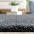 thumbnail image 5 of Safavieh Himalaya Dorothea Solid Wool Area Rug, Charcoal, 5' x 8', 5 of 11
