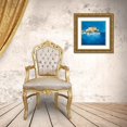 thumbnail image 3 of Grossi, Anne-Marie 26x26 Gold Ornate Wood Framed with Double Matting Museum Art Print Titled - Calvi, 3 of 4