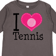 thumbnail image 4 of Inktastic Tennis Player I Love Tennis Girls Long Sleeve Toddler T-Shirt, 4 of 5
