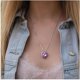thumbnail image 2 of Qarigey Collar de corazón de amor, collar con colgante de corazón de cristal para mujer, regalos de joyería para mujer Ropa, zapatos y accesorios Miscelánea No.1, 2 of 6