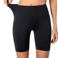 thumbnail image 5 of Women's High Waisted Biker Shorts Stretchy Workout Yoga Shorts with Pockets, 5 of 7