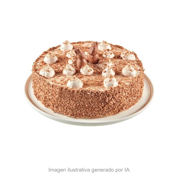 Pastel de chocolate de conejito por pieza