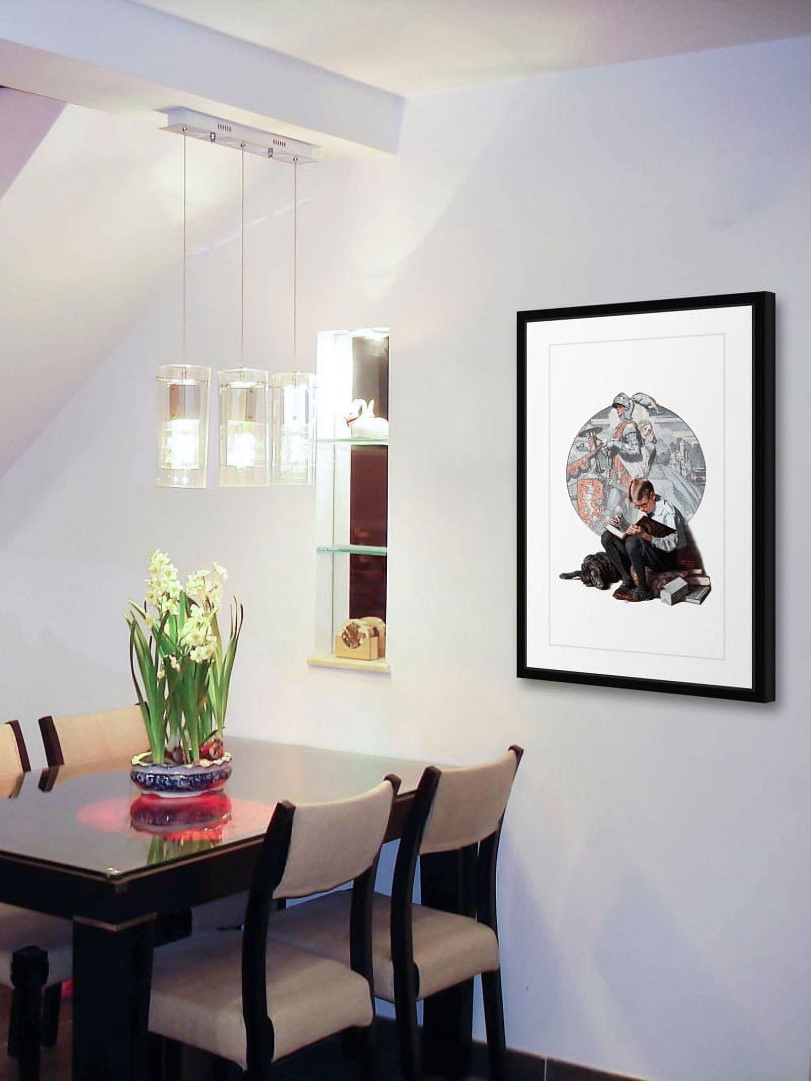 Marmont Hill Inc Norman Rockwell 'Age of Romance' Marmont Hill Framed Art Print - Multi-color