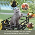 thumbnail image 4 of SUTENGDA Lamerge Waterproof Metal Electric Bicycle Basket  Quickly Assembled Multi-Functional Cargo Rack  Perfect for Picnics and Daily Trips, 4 of 7