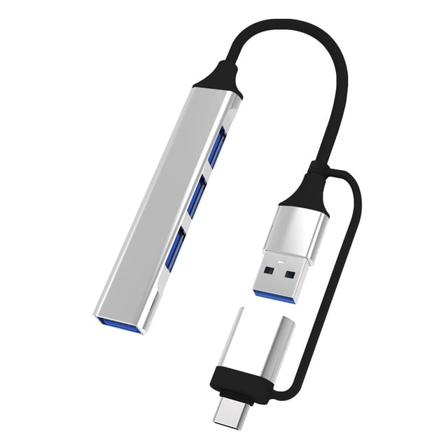 2 IN 1 HUB Universal Compact Mini Docking Station PD High Speed USB Hub for Computer Accessories