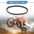thumbnail image 2 of Cinturón de conducción único para Yamaha GPD125-A GPD 125 NMAX 2015-2017, fibra de goma resistente al desgaste negra 1 pc, 2 of 7