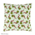thumbnail image 3 of Infantino the Grinch Soft Pillow, Reversible Holiday Pillow with Cindy-Lou Who & Max for Babies & Toddlers, 3 of 9