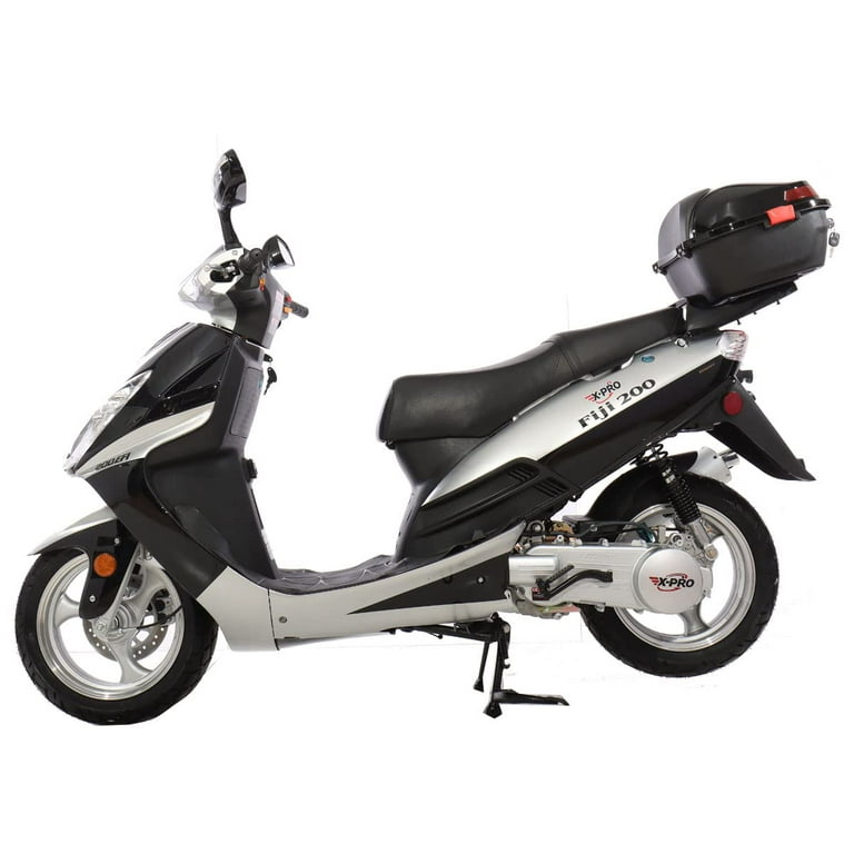 X-Pro Brand New 200cc EFI Gas Moped Scooter with Cvt Transmission, 13
