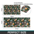 thumbnail image 7 of Pioneer Flower Floral Print Pattern Kitchen Rugs Sets Of 2,Anti Fatigue Kitchen Mat Rugs Non Slip Washable,Decorative Kitchen Floor Mats for Kitchen,Sink,Laundry,17"x30"+17"x47", 7 of 7