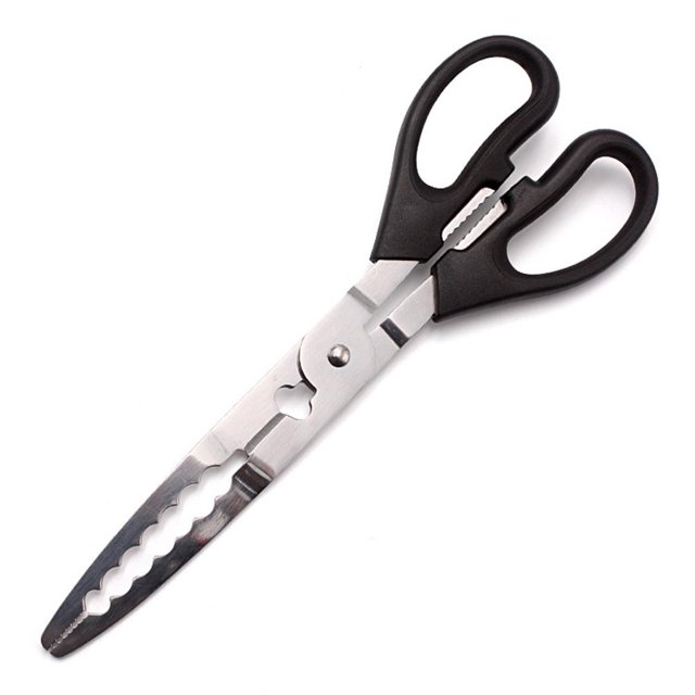 Pinza para Agarrar Cangrejo Pescado Alicates Pesca Portátiles Tijeras Accesorios Pesca