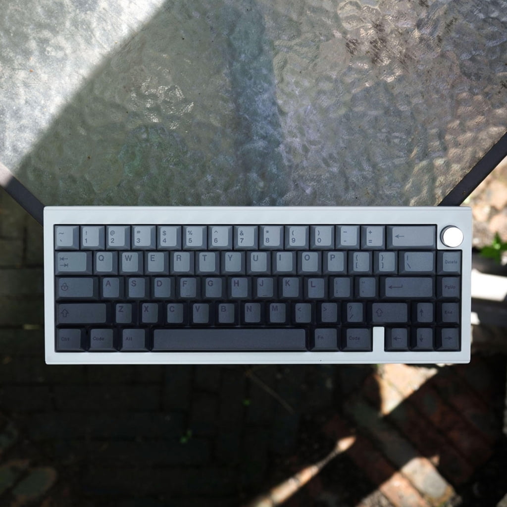 Dye Sublimation Keycaps Letter Top/Side Engraveds Gradients Color Keycaps 125Keys for Mechanical Keyboards