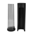 thumbnail image 1 of NIKOU Paper Filter Holder for K CUP Visual Window Design Healthy Dustproof Black Coffee Filter Storage with Flip Cover, 1 of 8