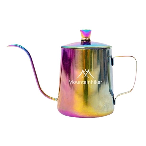 Cafetera Colorida para Acampar Al Aire Libre Tetera Miniolla Portátil Ligera Cafetera Por Goteo para Elaboración Manual