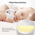 thumbnail image 4 of White Noise Sleep Machine Built-in 6 Soothing Sound Soft Breath Light 15/30/60 Intelligent Timing for People of All Ages, 4 of 5