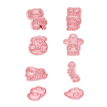 

Paste Mould Press Baking Utensils Chinese Theme Shape Fondant Cake Mold Cake Plunger Household Cake Decoration Easy Safe