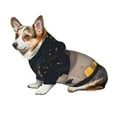 thumbnail image 6 of Uemuo Elegant Lady With Hat for Winter Dog Hoodie Sweatshirts with Pockets Warm Dog Clothes for Small Dogs Chihuahua-X-Small, 6 of 8