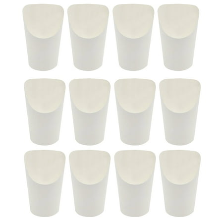 

NUOLUX Cups Fry Disposable Basket Sauce Holder Kraft Snack Paperpopcorn Trays Cup Out Take Holders French Cardboard Box Cream