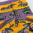 thumbnail image 2 of Bat Life Striped Socks from the Sock Panda (Ages 3-7), 2 of 5