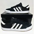 thumbnail image 4 of Adi - das Nora Mens Size 11 Black White Athletic Casual Skateboarding Sneakers, 4 of 6