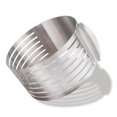 thumbnail image 1 of Stainless Steel Circle Mousse Cake Slicer Mold Cut Tools With Adjustable Ring, 1 of 3