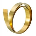 thumbnail image 5 of High Hardness Durable 1000mm x10mm Yellow Bookmark Stamped Plaque Jewelry Making DIY Thin Brass Strip Brass Sheet Roll Metal Foil Plate Gold Film Wire 0.5X10X1000MM, 5 of 8