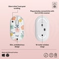 thumbnail image 6 of Logitech M340 Limited Edition Wireless Optical Ambidextrous Mouse with Silent Clicks, Wireless, Floral Bouquet, 6 of 9