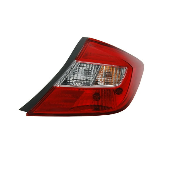 TYC 11-6373-00-9 Passenger Side Tail Light Assembly for 12 Honda Civic HO2801180