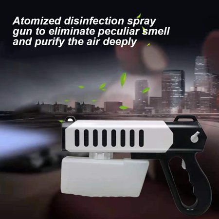 

Spray Machine Electric Wireless Fogger Rechargeable Automatic Atomizer Sprayer with 1200ml Reservoir