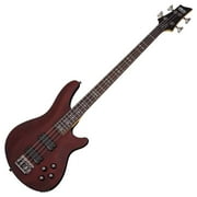 Schecter Omen-4 4-String Bass Guitar - Walnut Satin