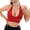 Wine Red, variant on 2PCS Women Sports Bra Adjustable Spaghetti Strap Halter Neck Deep V Neck Shockproof Push-up Breathable Wireless Seamless Yoga Jogging Vest Bra,Black,36D