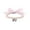 Pink, variant on Pearl Rhinestone Pet Collar with Bow Tie - Adjustable Sparkly Cat & Small Dog Necklace - Cute Jewelry Accessory for Puppies and Kittens(White,M)