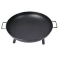 thumbnail image 1 of Rustic Cast Firepit Portable Firepit Fireplace Wood Burning Round with Handles kusrkot hoguera, 1 of 8