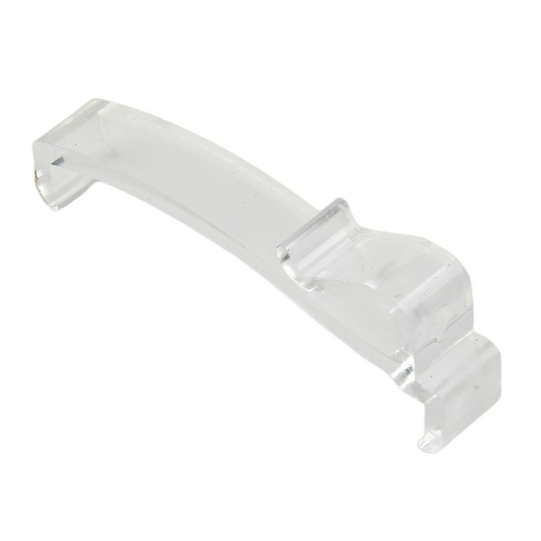 Valance Clips 6pcs 2-1/2'' Window Blinds Hidden Clip Clear Plastic for  Horizontal Blinds Valance Retainer Holder