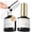 Clear Gel Polish Base Top Coat, variant on modelones Top Coat Gel Nail Polish, 2 PCS 15 ML Upgrade Silky Pro Base Extra Glossy No Wipe Clear Top Coat Set for Press On Nails Acrylic Soak Off U V LED High Shine Nail Art DIY Manicure Gift