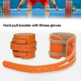 thumbnail image 4 of 1 Pair Solid Structure Wide Genuine Leather Fitness Braces Adjustable Fitness Wrist Straps Sports Accessories, 4 of 8