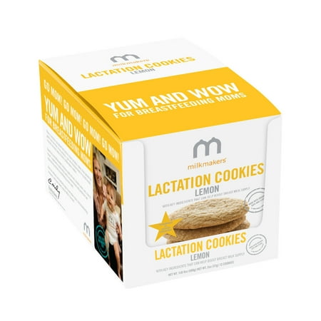 Munchkin Milkmakers Zesty Lemon Lactation Cookies