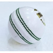 Cricket Match Sports Red Leather Balls A Grade Hand stitched For World Cup (Set of 2)
