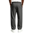 thumbnail image 7 of Resicozy Baggy Sweatpants Men Wide Leg Elastic Waist Drawstring Athletic Loose Jogger Lounge Sweat Pants with Pockets Dark Gray 2XL, 7 of 7